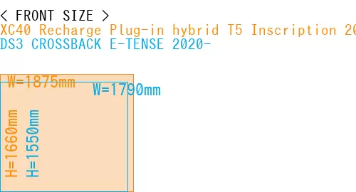 #XC40 Recharge Plug-in hybrid T5 Inscription 2018- + DS3 CROSSBACK E-TENSE 2020-